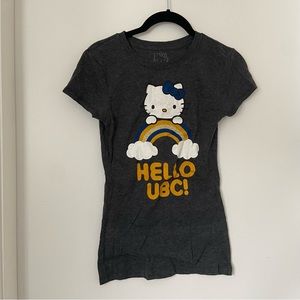 Hello Kitty UBC T Shirt Grey